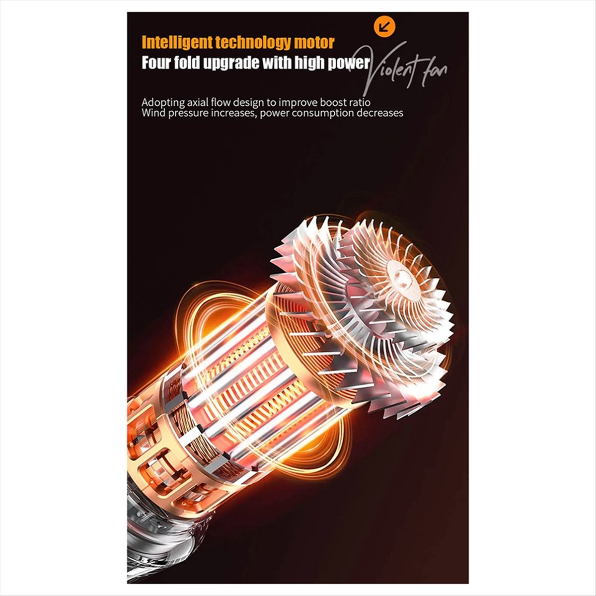 Outdoor Power Vacuum - AA05 130000RPM Hight Power Outdoor Handheld