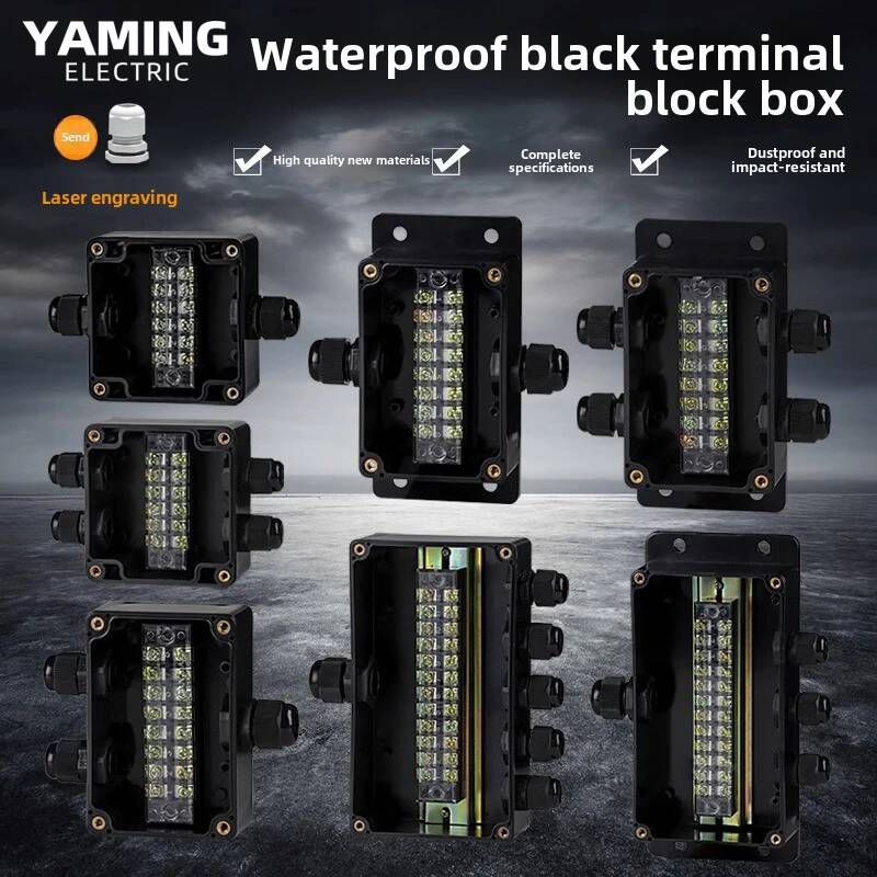 Waterproof Junction Box With T - Outdoor Power Cable Junction Box ulasan dan harga