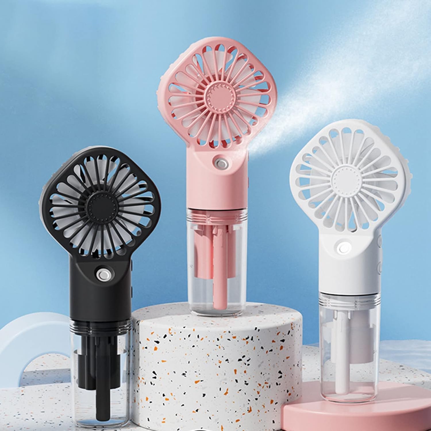 Portable Handheld Spray Fan Mi - Outdoor Power Fan ulasan dan harga