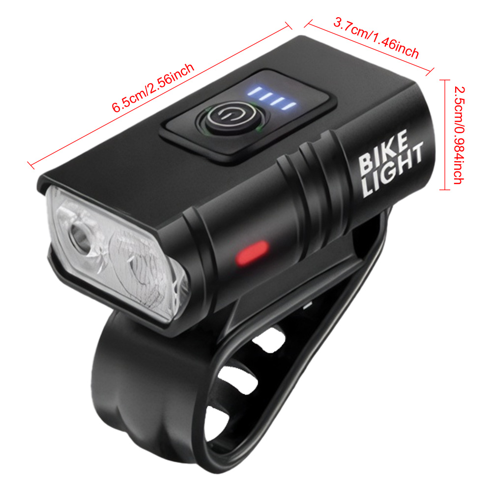 LED Bike Handlebar Flashlight  - Outdoor Power Meter Bike ulasan dan harga