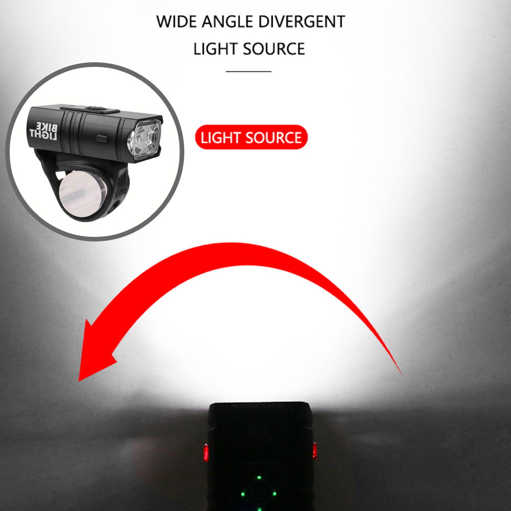 LED Bike Handlebar Flashlight  - Outdoor Power Meter Bike ulasan dan harga