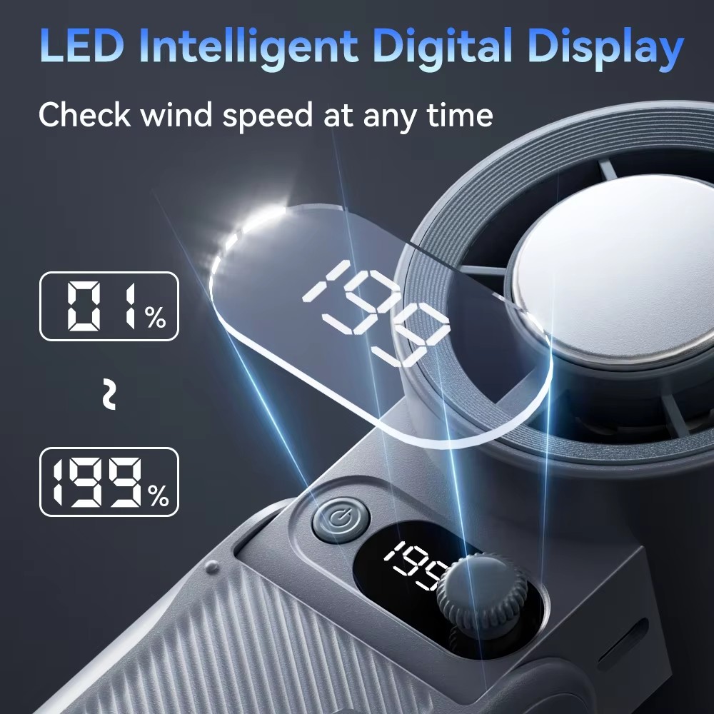Portable Handheld Fan Strong W - Outdoor Power Fan ulasan dan harga