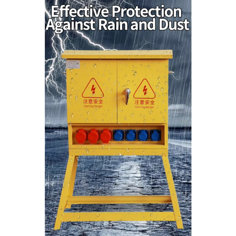 Yellow Safety Switch Box Outdo - Outdoor Power Distribution Panel ulasan dan harga