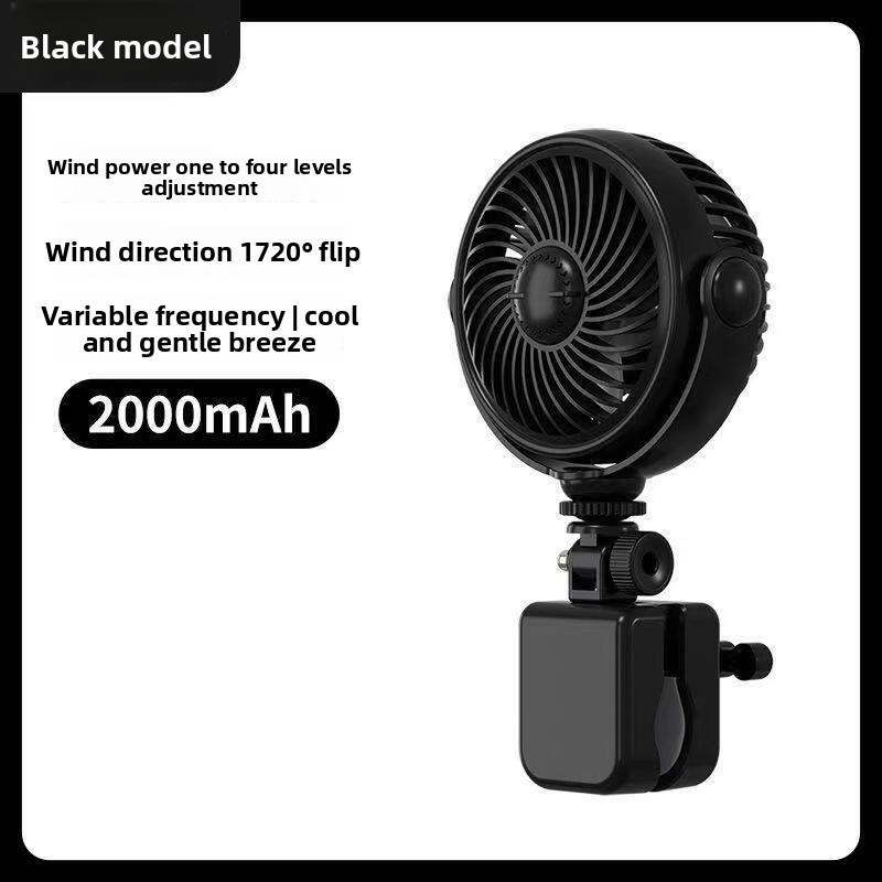 Car Powerful Cooling, Long Bat - Outdoor Power Fan ulasan dan harga