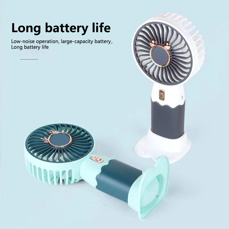 Mini Electric Fan USB Recharge - Outdoor Power Fan ulasan dan harga