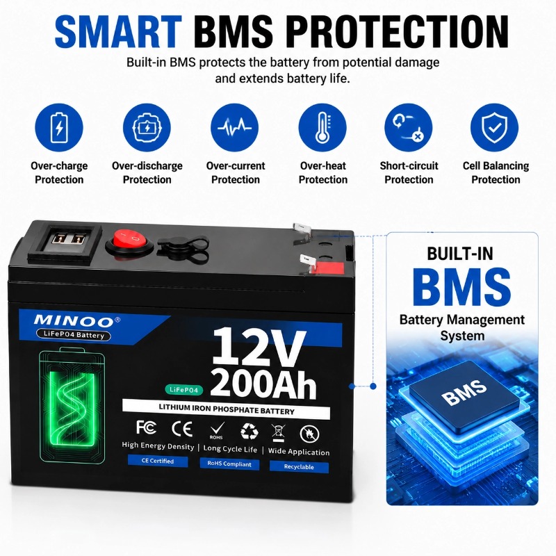 12V 200Ah 21700 Lithium Batter - Outdoor Power Pack ulasan dan harga