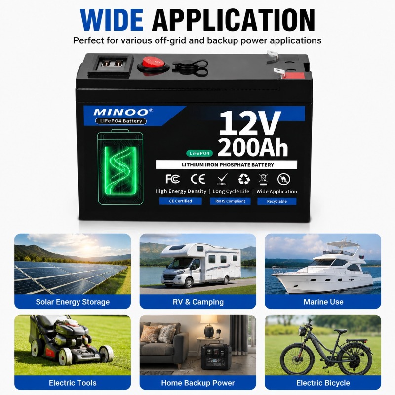 12V 200Ah 21700 Lithium Batter - Outdoor Power Pack ulasan dan harga