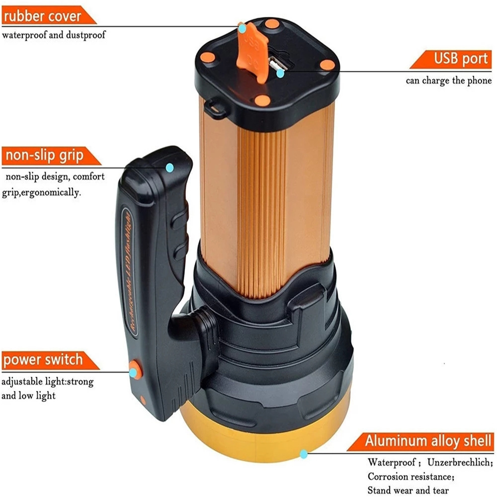 150W Powerful Flashlight 50000 - Outdoor Power Meter Bike ulasan dan harga