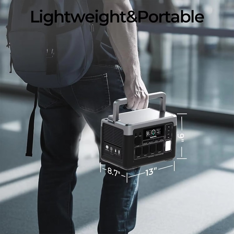 EU USA Warehouse 1800W 1024Wh  - Outdoor Power Usa ulasan dan harga