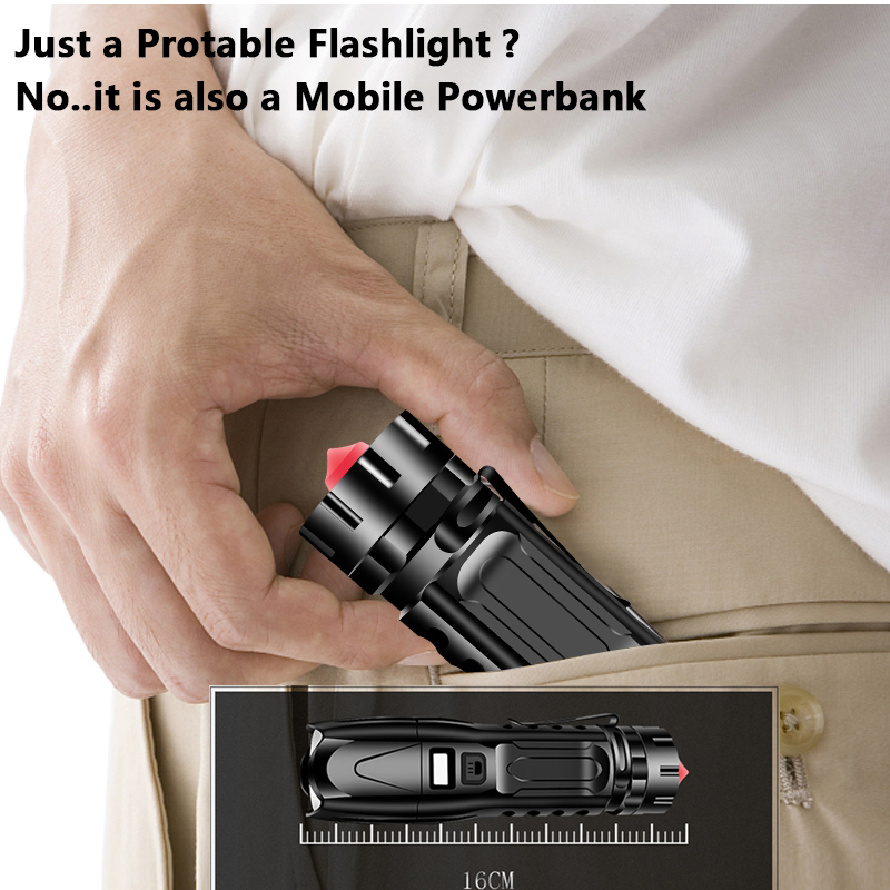 Super Bright XHP90.2 Tactical  - Outdoor Power Meter Bike ulasan dan harga