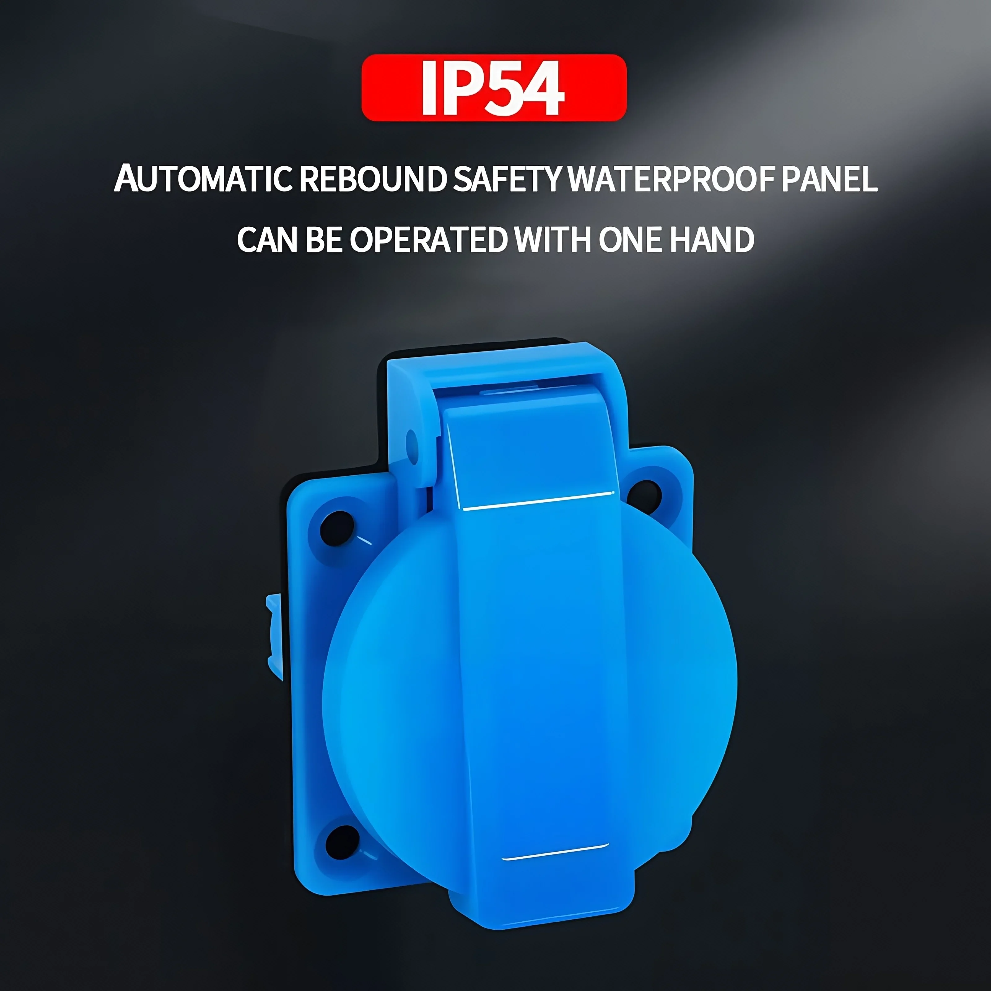 IP54 16A Waterproof Industrial - Outdoor Power Distribution Panel ulasan dan harga
