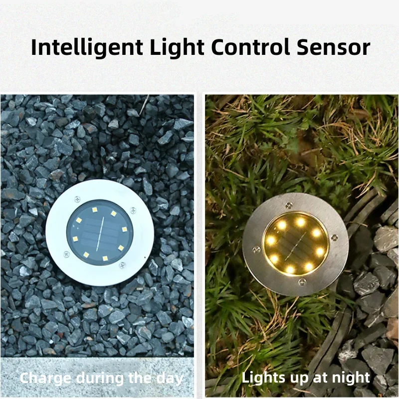 4Pcs LED Solar Garden Lights O - Outdoor Power Distribution Panel ulasan dan harga